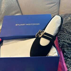 Brand New Stuart Weitzman Maven Mary Jane (black)